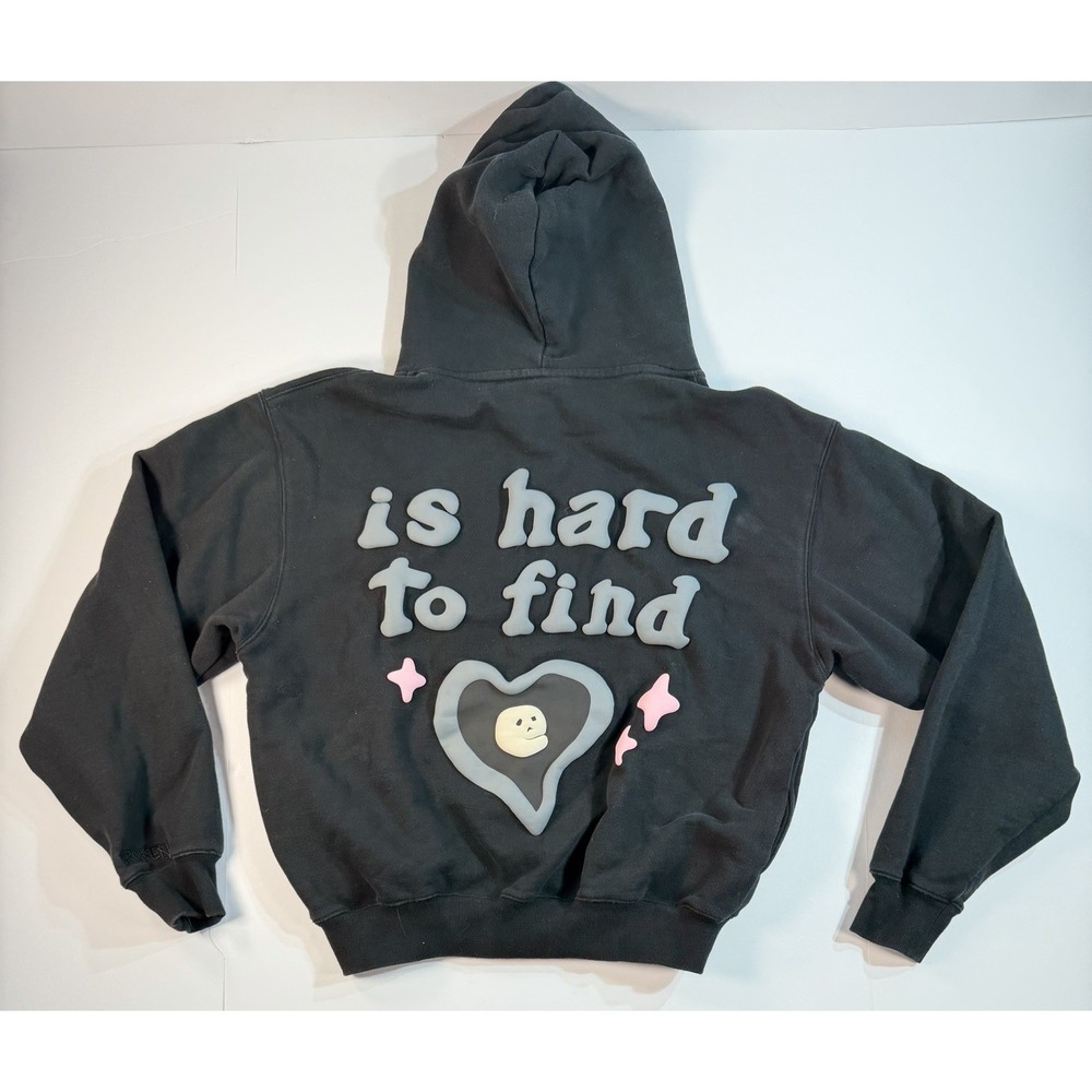 Broken Planet Hoodie Black True Love Hard To Find Graphic Size Large